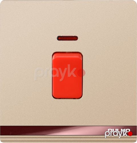 Aulmo matte gold vkluçatel 1li 45A — Bakı