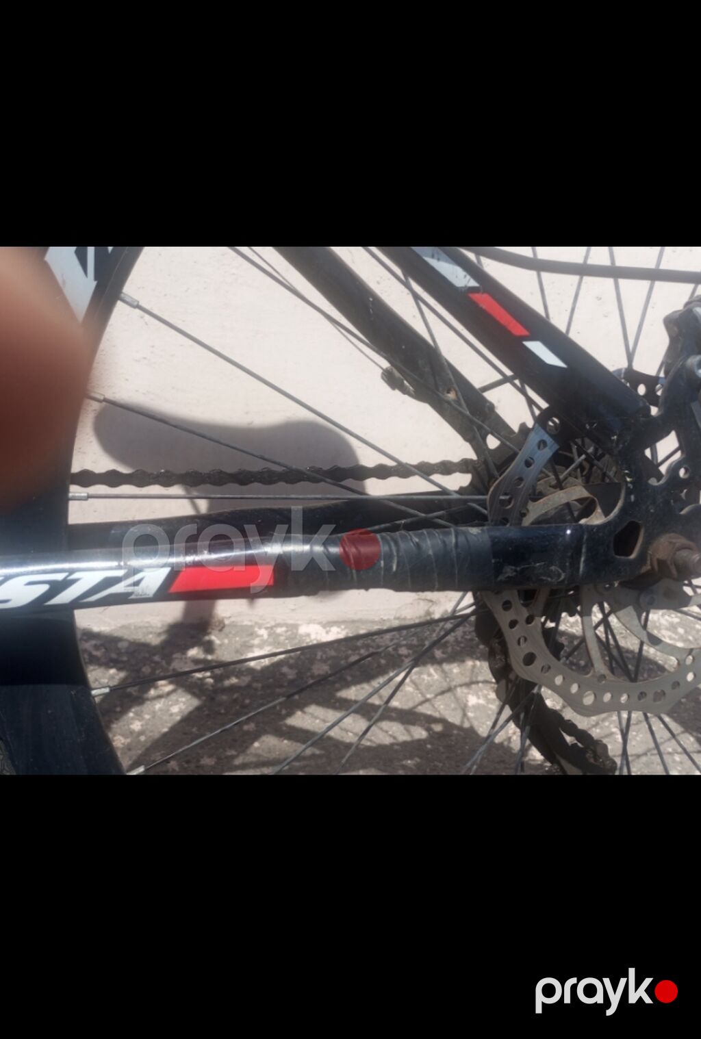 Vısta dağ velosipedi - Gödənək: Alüminium alaşımlı hardtail çərçivə — Dağ velosipedləri, Bakı (2)