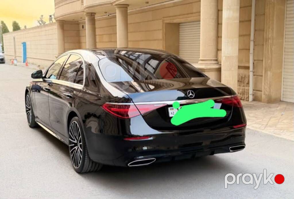 Mercedes S 350 d, 2.9 L, 2022 il, 58 000 km — Avtomobillər, Bakı (8)