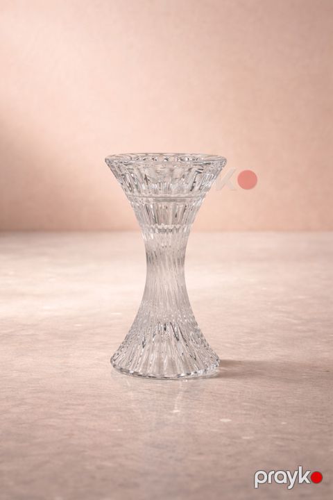 Şamdan Breithlig, büllur, şəffaf, 13 sm — Bakı