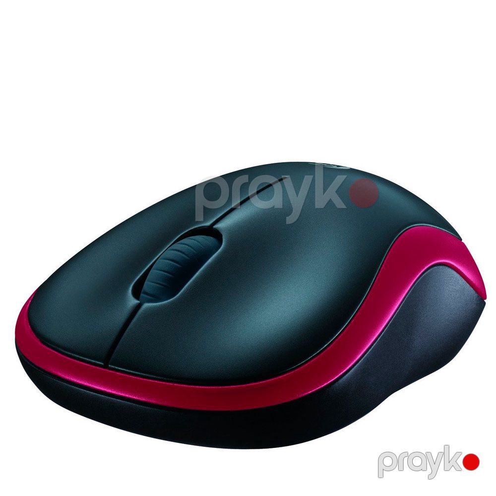 Mouse Logitech M185 Wireless Red — Klaviaturalar və siçanlar, Bakı (2)