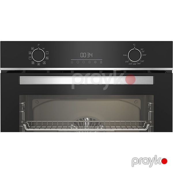Quraşdırılan soba Beko BBIMA13300XS Black — Mallar, Bakı (4)