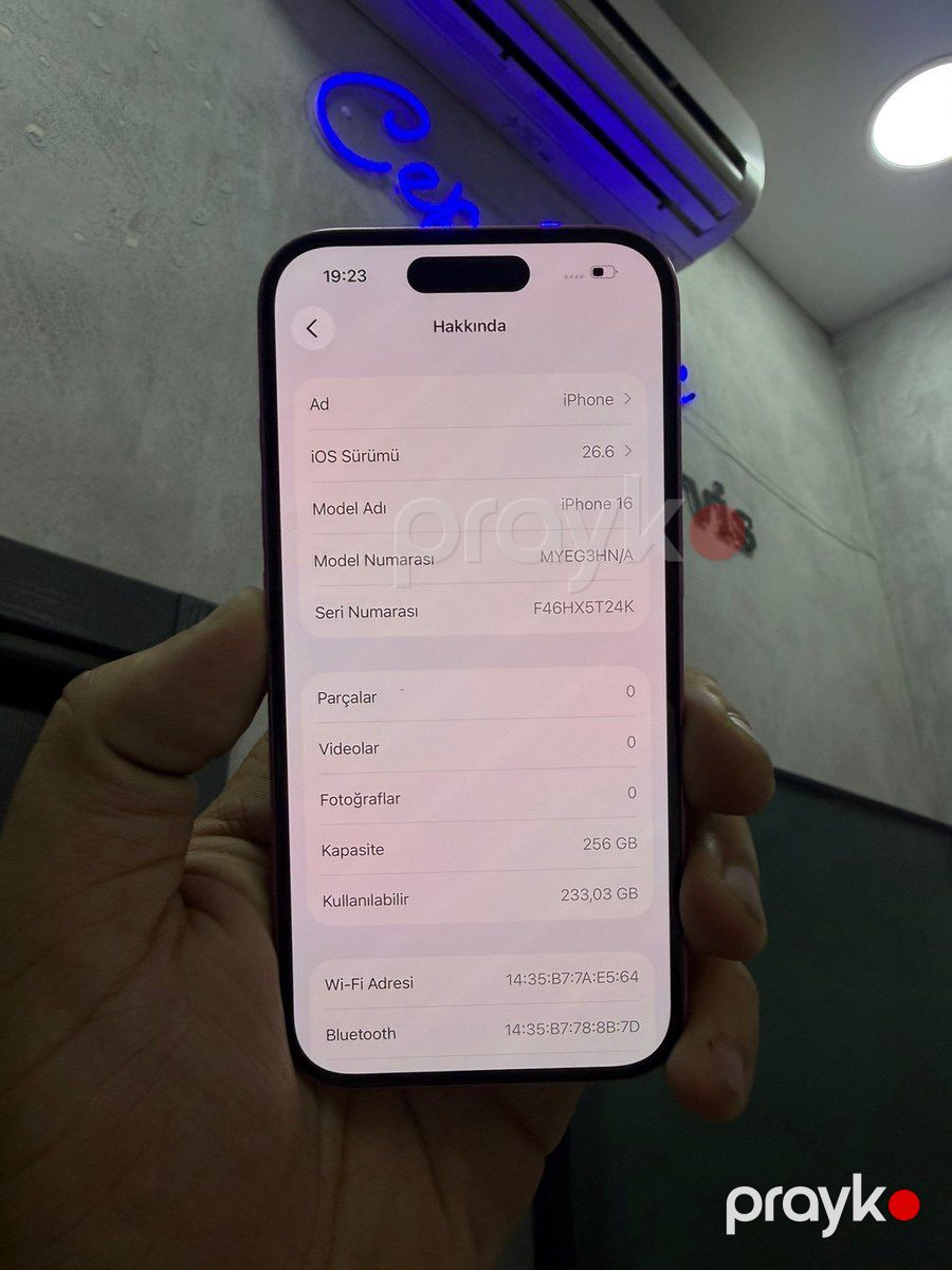 Apple iPhone 16 Pink 256GB/8GB — Smartfonlar, Bakı (4)