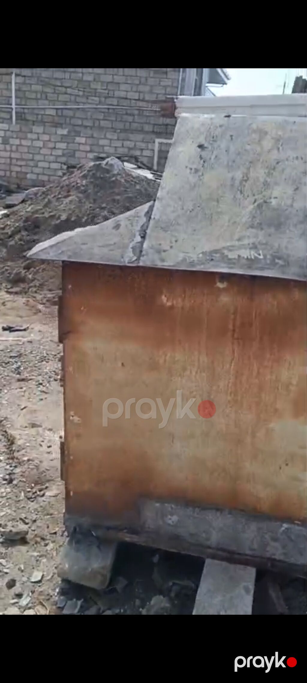 Metall qutu/saxlama köşkü - Material: qalın metal lövhələr və — Hazır konstruksiyalar, Ceyranbatan (5)