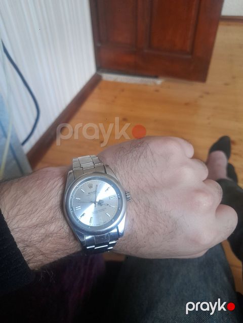 İşlənmiş, Qol saatı, Rolex, rəng - Gümüşü — Qobustan