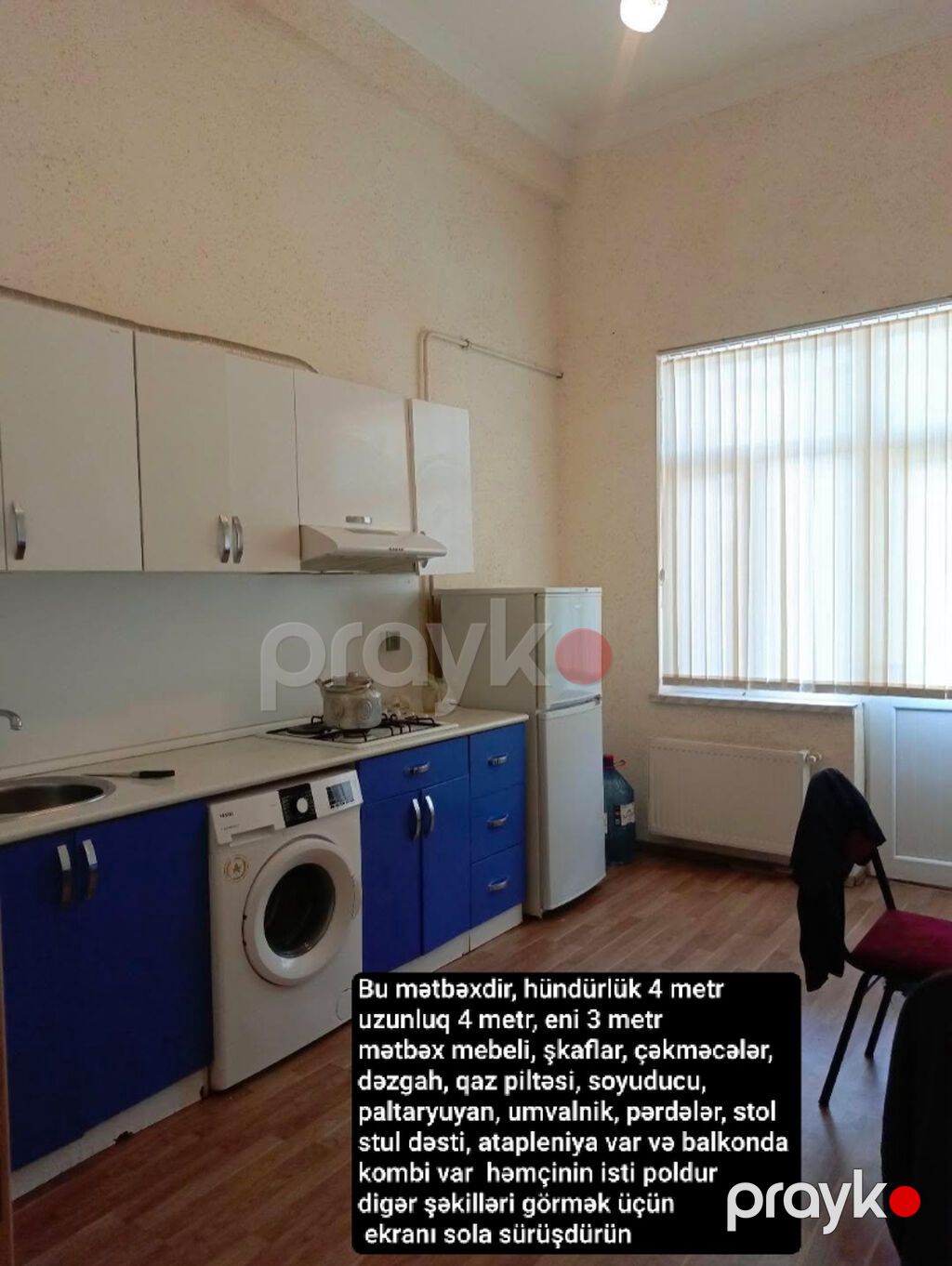 Məmmədli, 3 otaqlı, Yeni tikili, m. Koroğlu, 86 kv. m — Mənzil, Bakı (4)