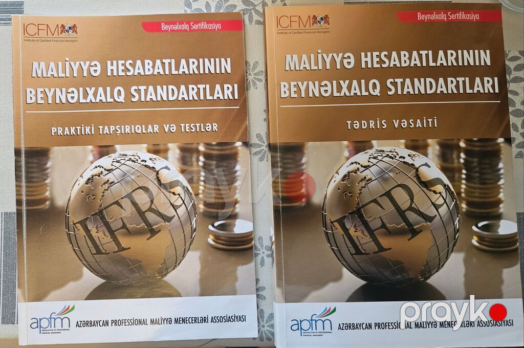 “Maliyyə Hesabatlarının Beynəlxalq Standartları (Ifrs)” üzrə iki kitab — Kitablar, Bakı (3)