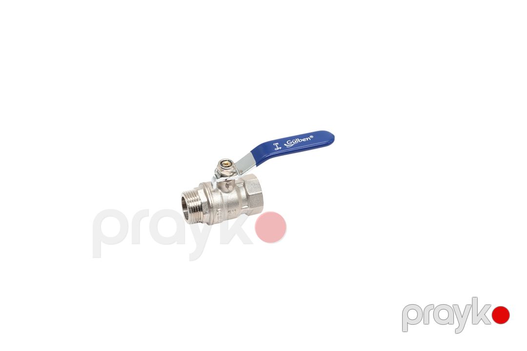 Gülben vintil göy qulp 3/4 F3/4*M3/4 GN31002 — Santexnika, Bakı (2)