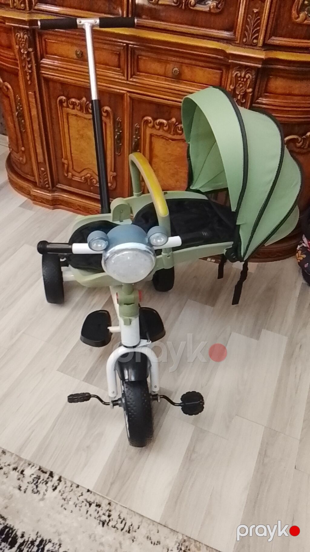 Təciliiii uşaq velosipedi satilir oturacagi 360 dərəcə fırlanır — Uşaq velosipedləri, Bakı (3)