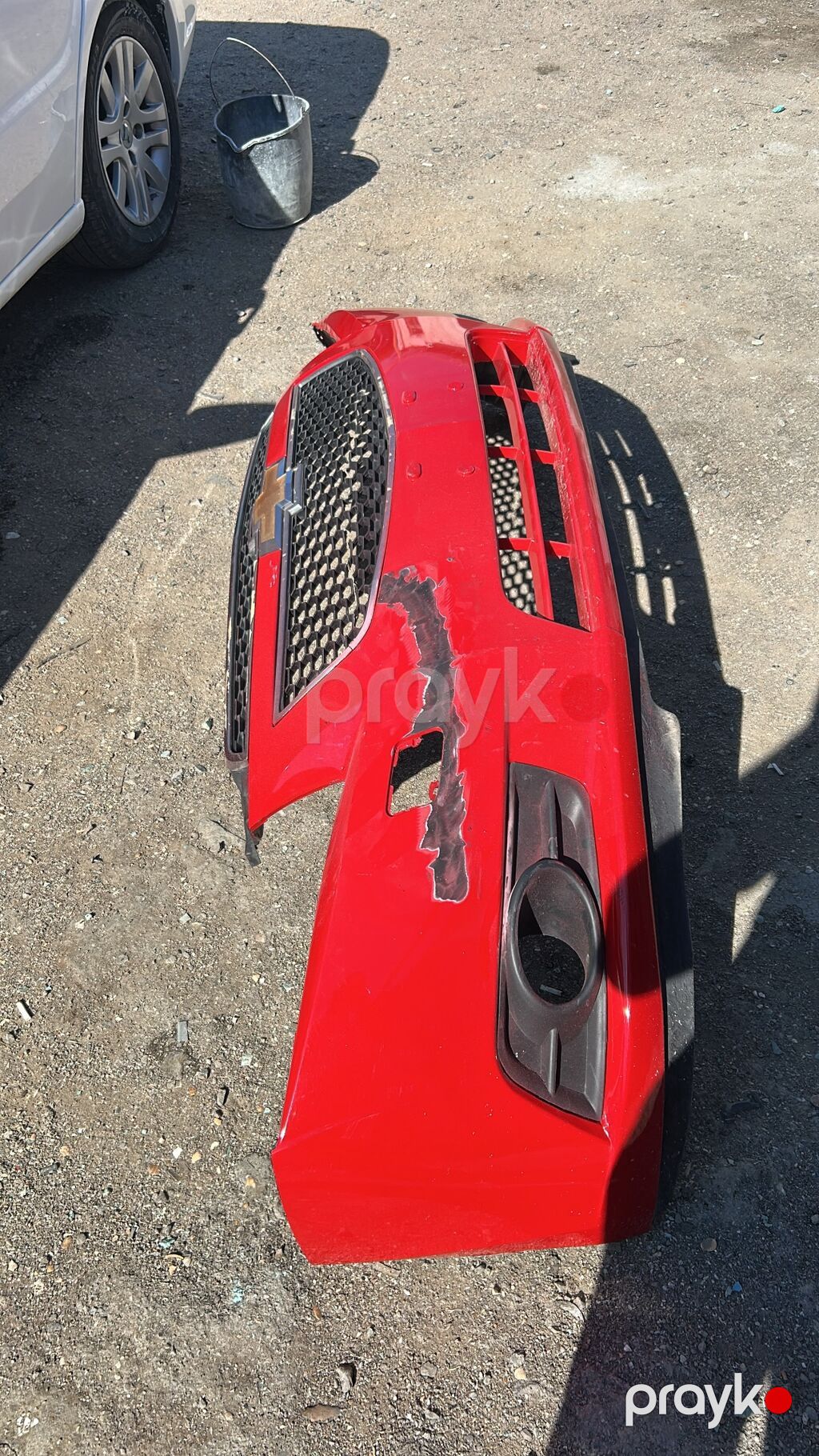 Chevrolet curuz buferi bir qaris yerinde paykasi var real aliciya — Kuzov hissələri, Bakı (3)