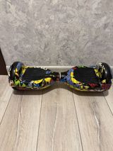 Rəngarəng qrafiti dizaynlı giroskuter (hoverboard) - Təkər ölçüsü — Fidan