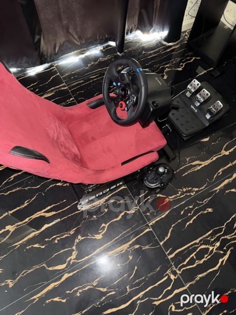 Satış: Logitech G29 Driving Force sükan dəsti və sim racing oturacağı — Bakı
