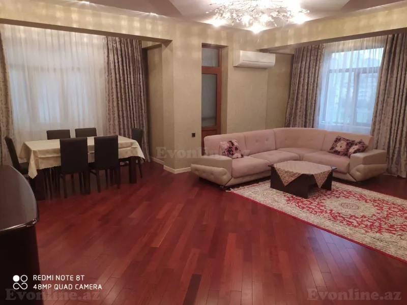 Kirayə verilir 3 otaqlı Mənzil Yeni tikili 147 m² Bakı, Nizami r., Nizami m — Bakı