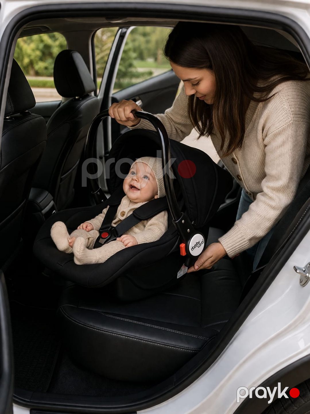 Uşaq avtomobil kreslosu Baby Land ABC_007, 0/1 (18 kq qədər), qara — Mallar, Bakı (2)