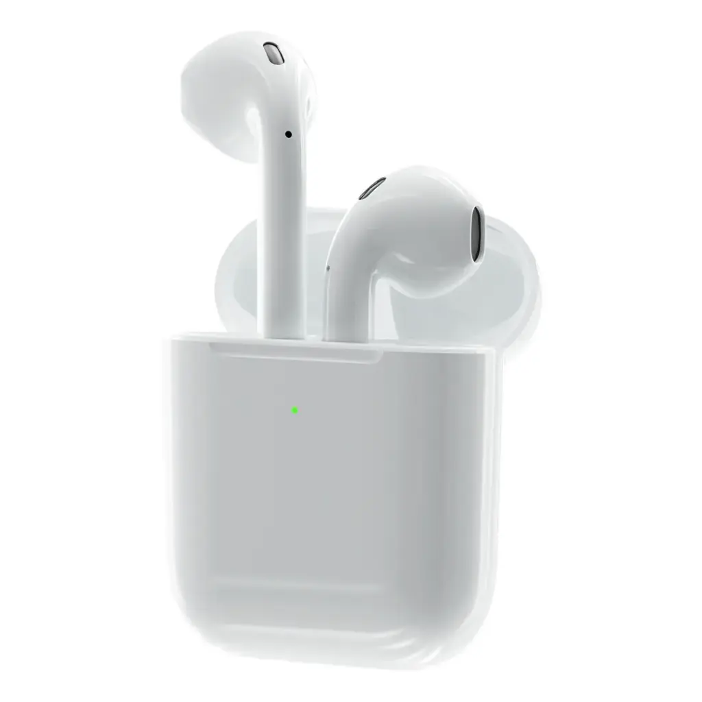 Porodo Soundtec ENC Airpods 2 - White Ağ — Mallar, Bakı (2)