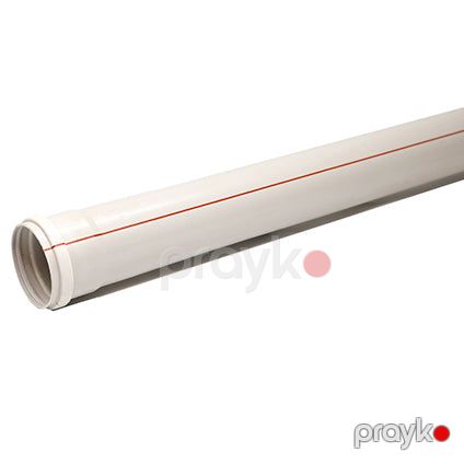 Alfa kanalizasiya borusu (narıncı) 75 - 1,8 MM*4 m