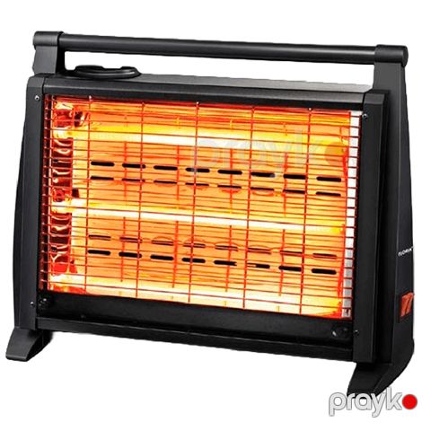 Elektrikli qızdırıcı Floria Quartz ZLN2205 Black — Bakı