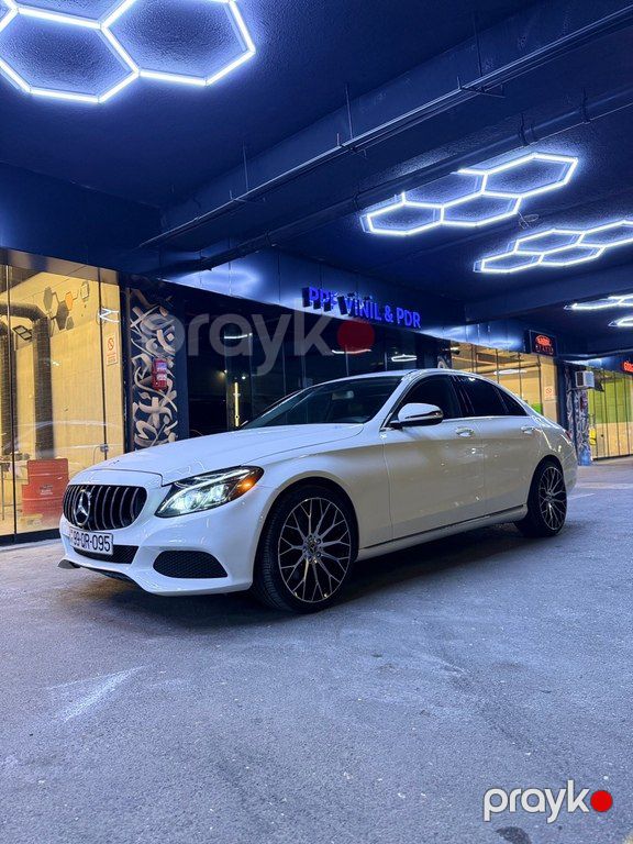 Mercedes C 300, 2.0 L, 2016 il, 163 000 km — Avtomobillər, Bakı (4)