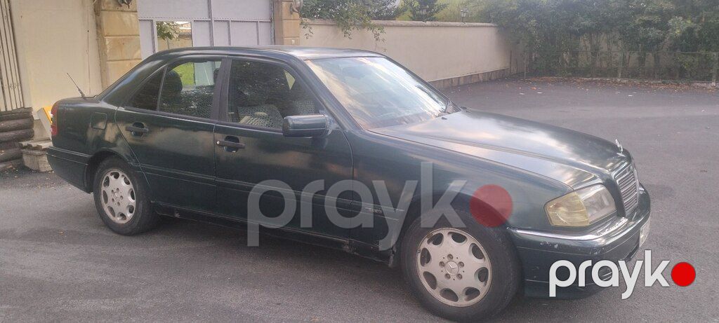 Mercedes C 180, 1.8 L, 1995 il, 529 000 km — Avtomobillər, Qəbələ (3)