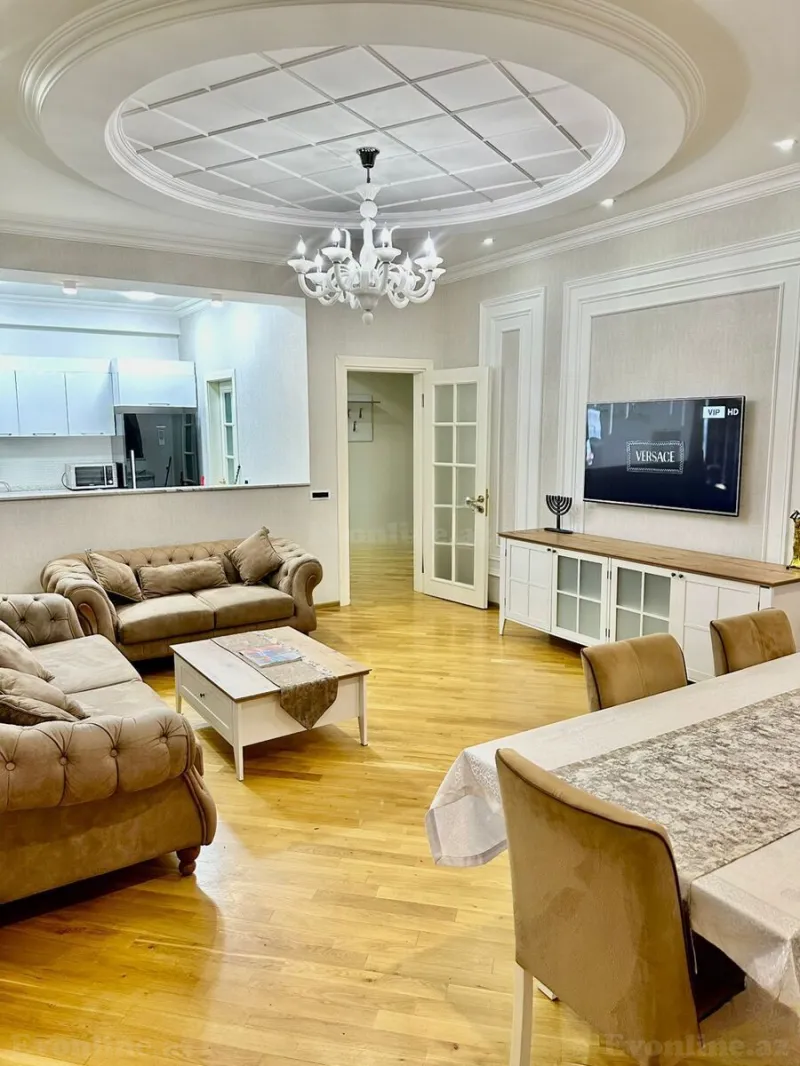 Kirayə verilir 3 otaqlı Mənzil Yeni tikili 120 m² Bakı, Nəsimi r., 28 May m — Mənzil, Bakı (4)