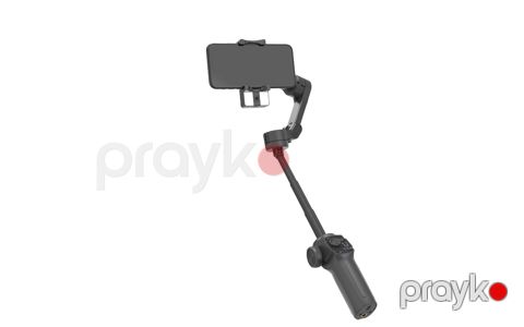 Porodo Anti-Shake Gimbal Gimbal with AI Tracker (PD-LFST035-BK) Black — Bakı