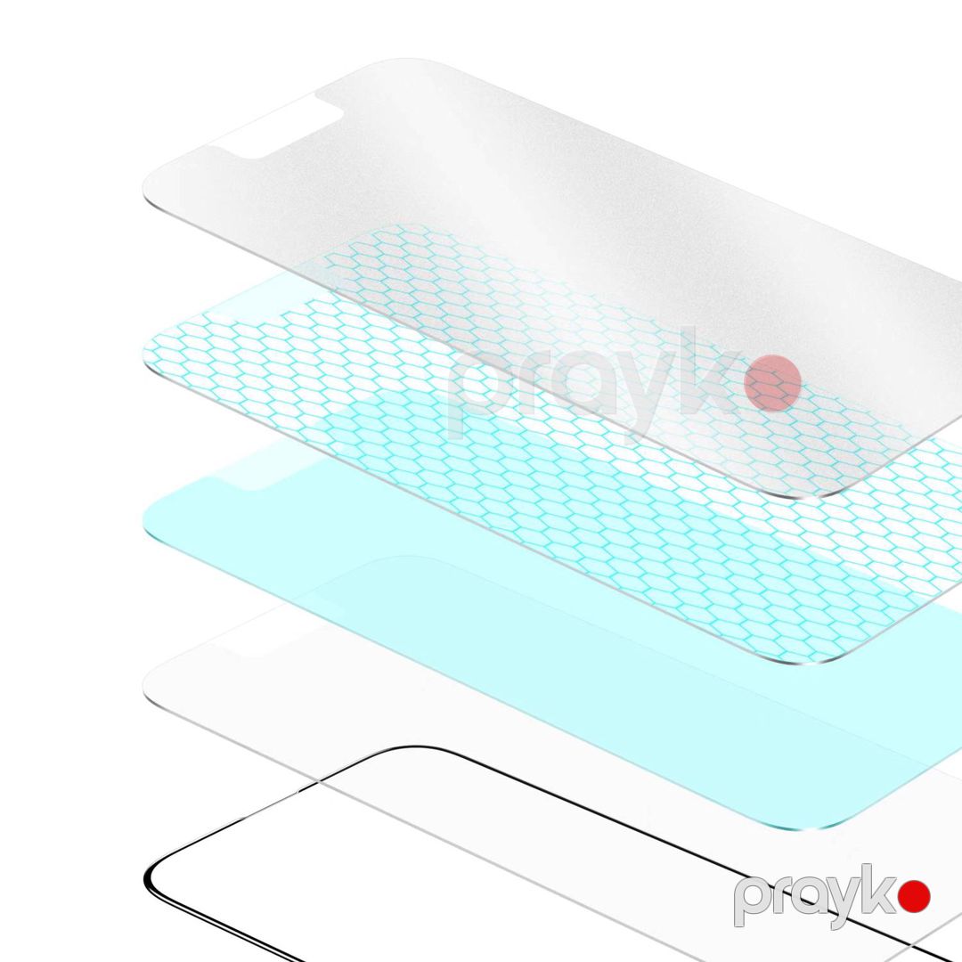 Green 3D AG/Matte HD Glass Screen Protector for iPhone 14 Pro Max 6.7" Clear — Mallar, Bakı (3)