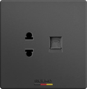 Aulmo qara CAT6+1Lİ razetka