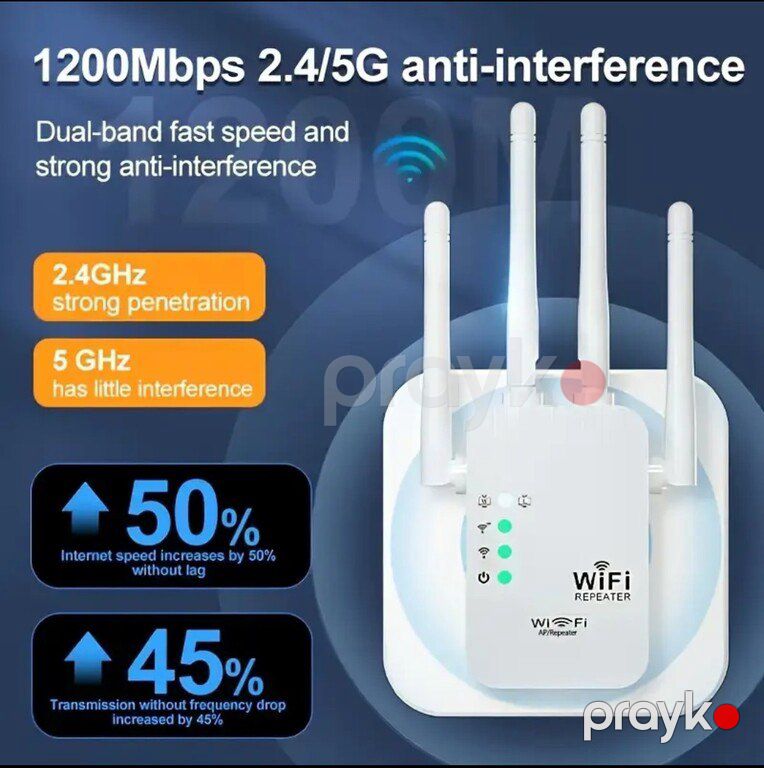 Wi-Fi siqnal gücləndirici — Şəbəkə və server avadanlığı, Bakı (2)