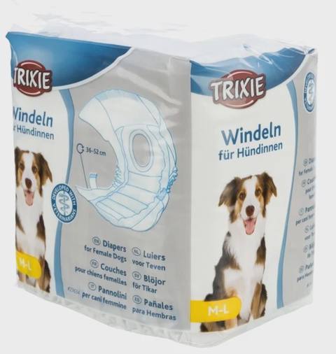 Trixie, itlər üçün bez, ölçü M-L 36-52 sm, 12 ədəd — Cats