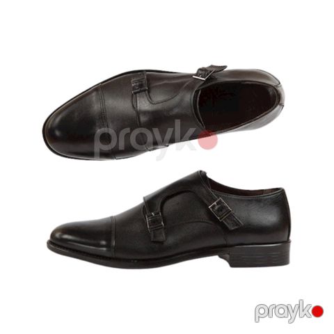 Kişilər üçün monki Metem ATL070, qara, təbii dəri, ölçü 40