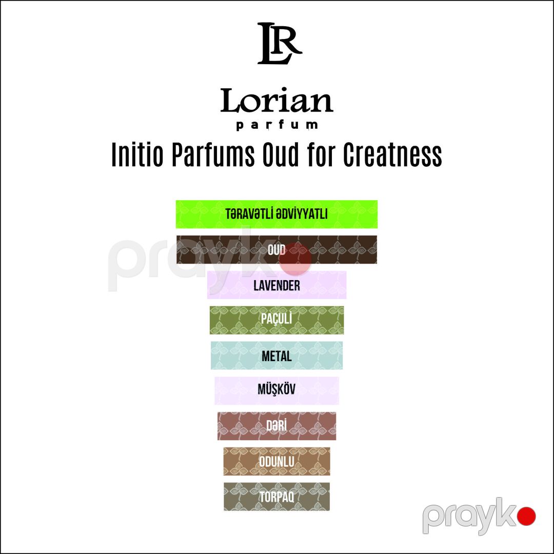 Lorian Parfum Oud for Greatness uniseks ətir suyu 30 ml — Mallar, Bakı (2)