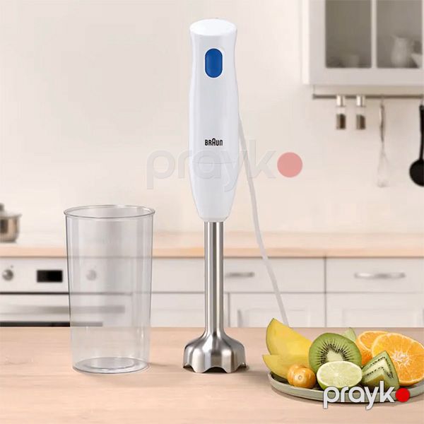 Blender Braun MQ10.001MWH Ağ — Mallar, Bakı (5)