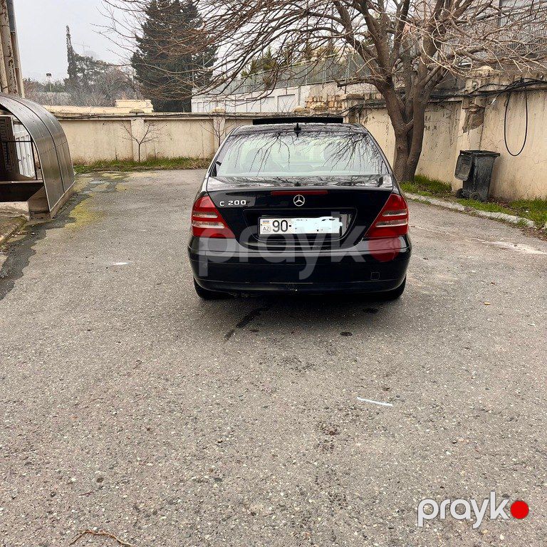 Mercedes C 200, 2.0 L, 2001 il, 345 000 km — Avtomobillər, Bakı (7)