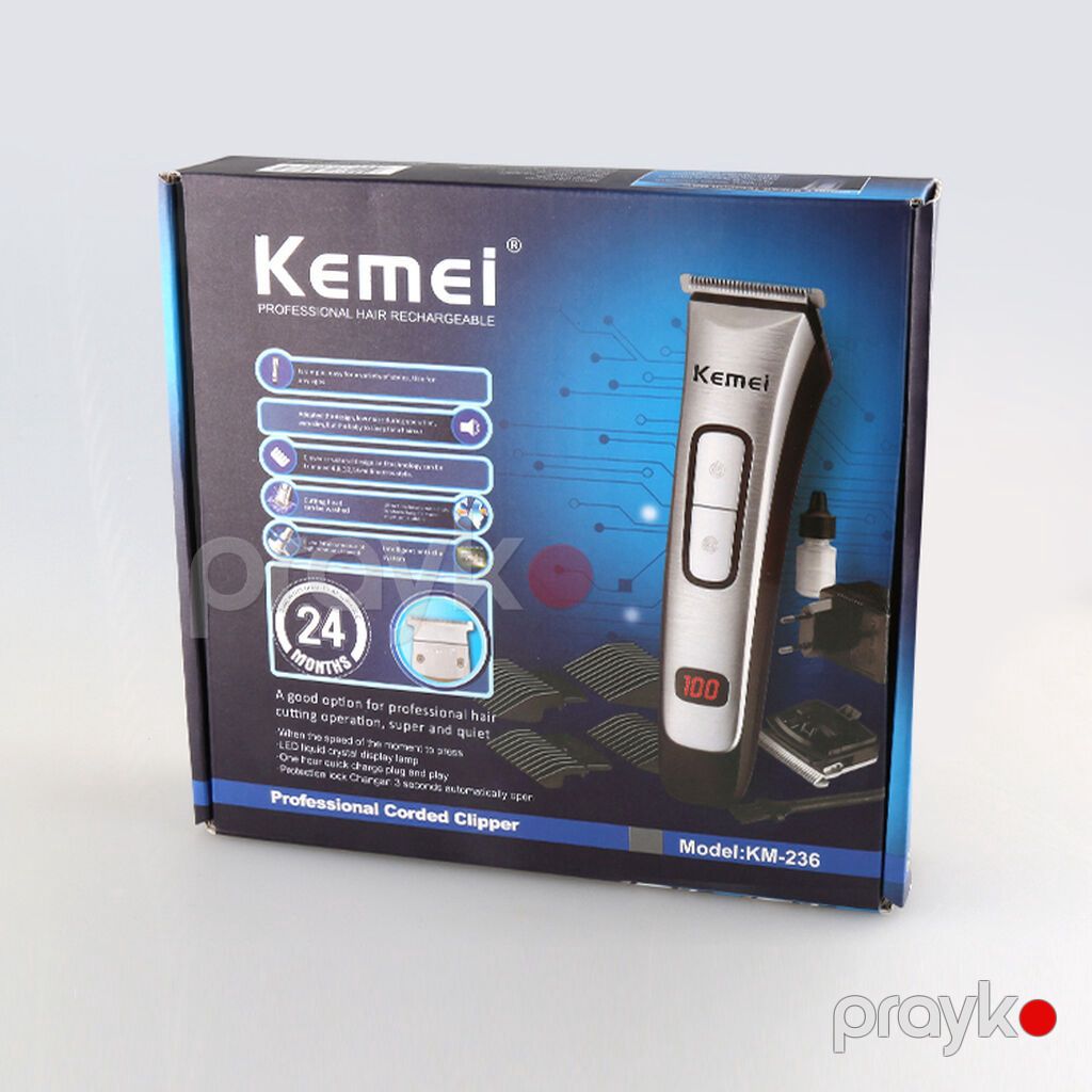 Taraş Aparatı Kemei 236 Üz Saç Saqqal üçün 3/6/9/12mm ekranlı Bütün — Saç kəsmə maşınları, Bakı (2)