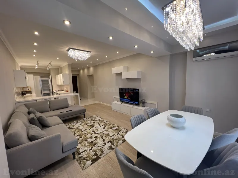 Kirayə verilir 3 otaqlı Mənzil Yeni tikili 120 m² Bakı, Xətai r — Mənzil, Bakı (5)