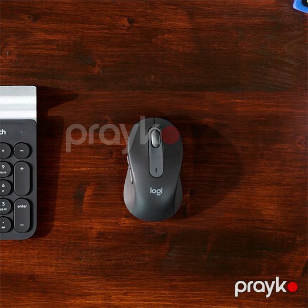 Logıtech Signature M650 L Wireless Mouse - Graphıte - BT - Emea Grey — Mallar, Bakı (2)