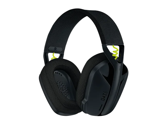 Logitech G435 Lightspeed Wireless Gaming Headset-black-2.4GHZ-EMEA-914 Black — Bakı