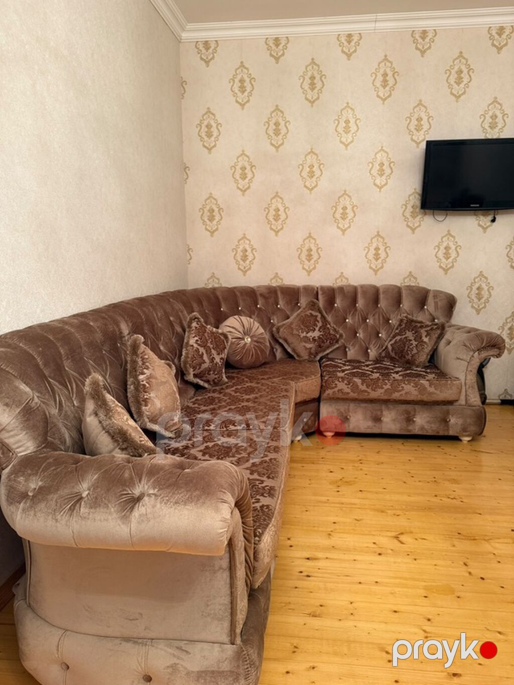 Klassik künc divan – Aydınoğlu firmasından. - Ölçü: 2 x 3 m — Divanlər, Bakı (2)