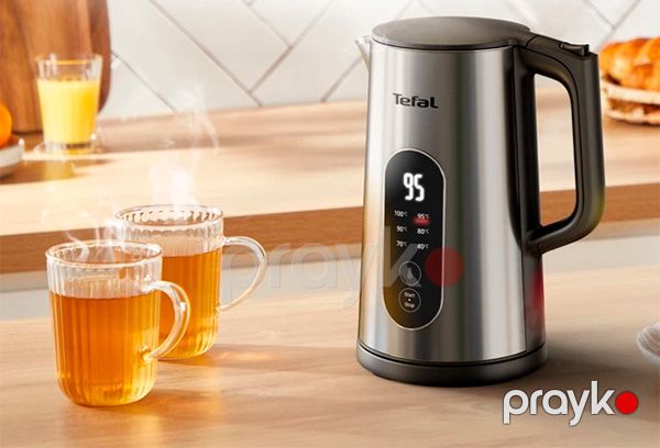 Çaydan Tefal Selection Inox KI871DE0 Boz — Mallar, Bakı (2)