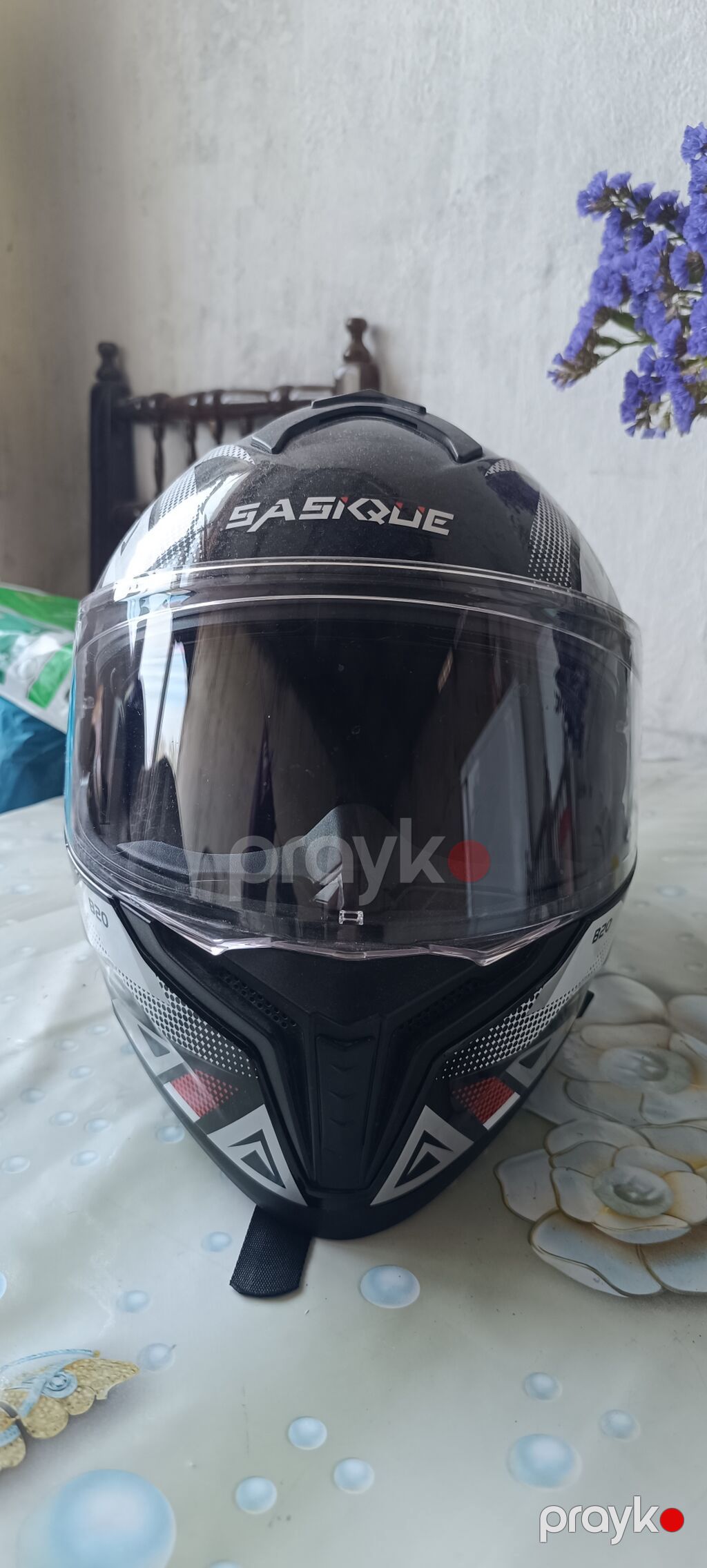 Moto dəbilqə – Sasıque B20, “Speed” dizaynlı - Tip: Modular/çənə — Motosiklet geyimi, Bakı (3)