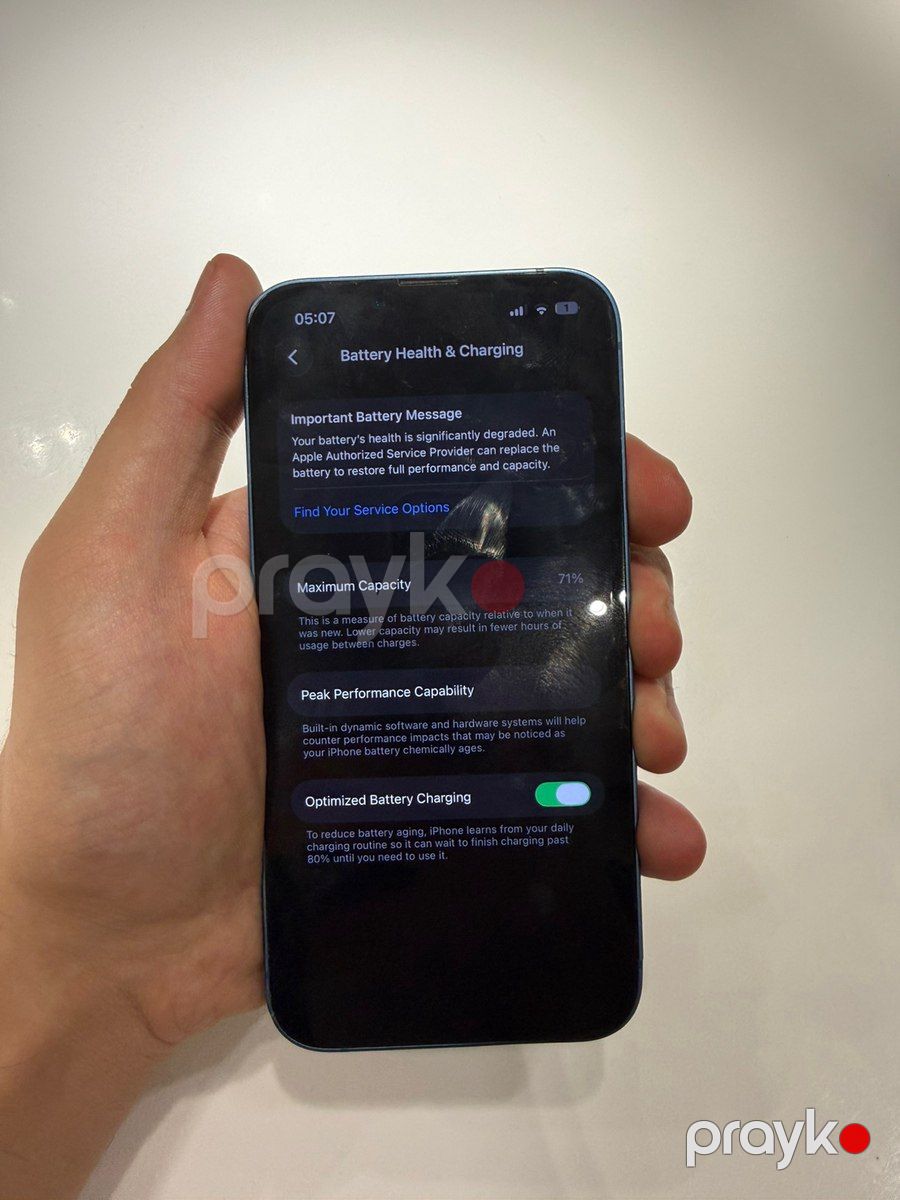Apple iPhone 13 Blue 128GB/4GB — Smartfonlar, Bakı (7)