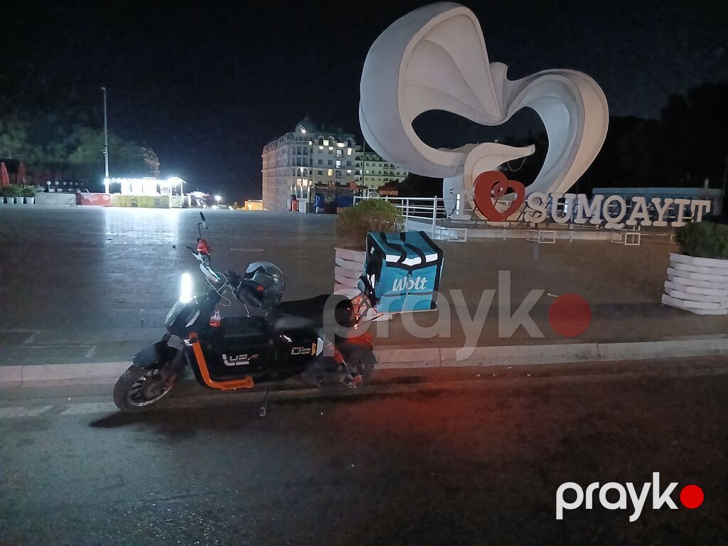 Elektrik skuter Cox Pul lazimdi deye satiram ozumde kuryer — Mopedlər və skuterlər, Sumqayıt (3)