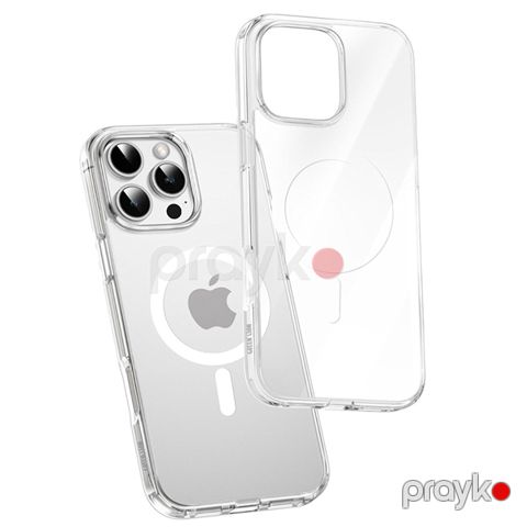 Green Lion Magsafe Crystal Clear Case iPhone 16 Pro Max (GNMCRYC16PMCL) Şəffaf — Bakı