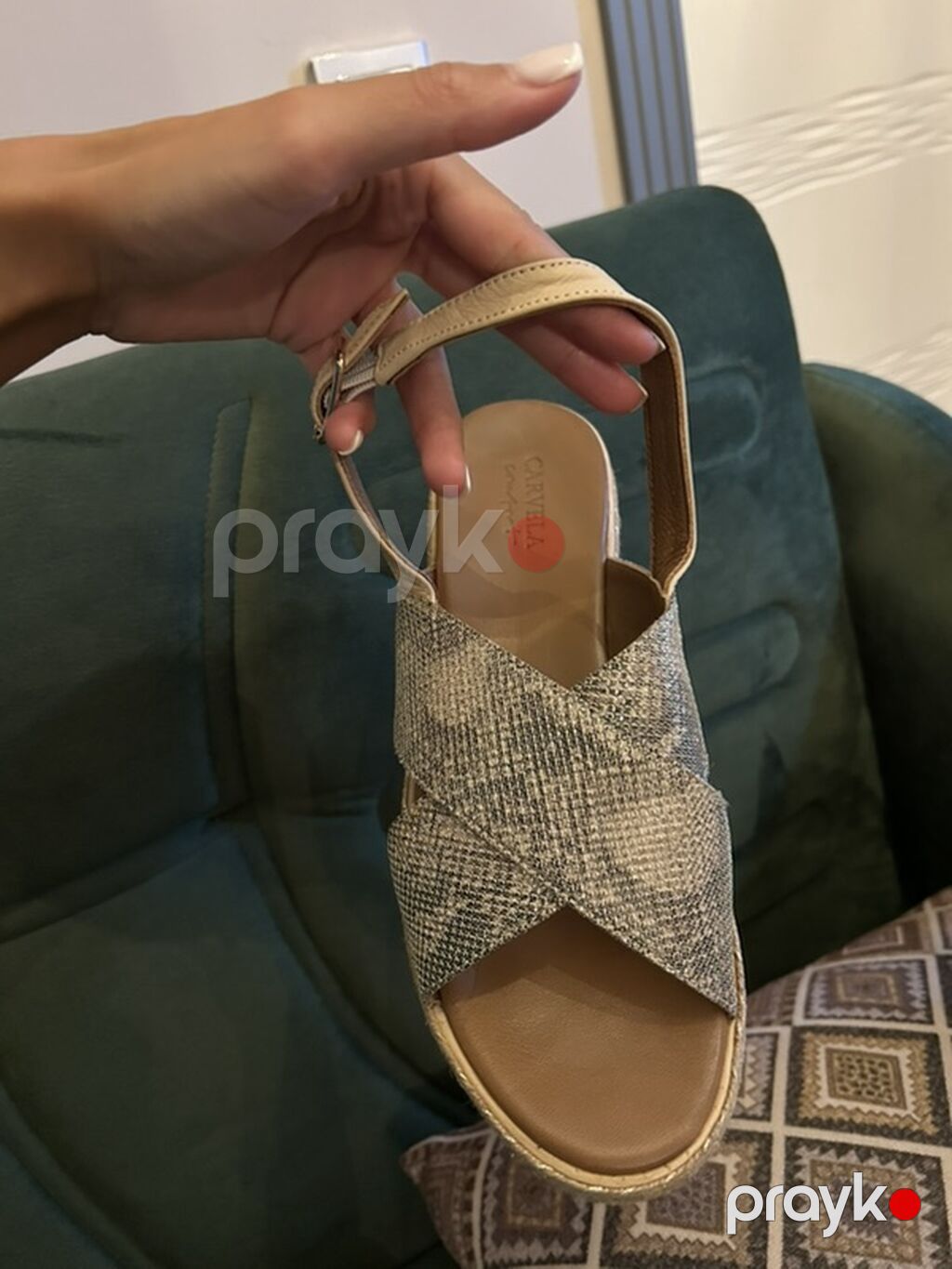 Brend: Carvela Comfort Model: Qadın sandaleti, platformalı İngiltərə — Sandal, Bakı (2)
