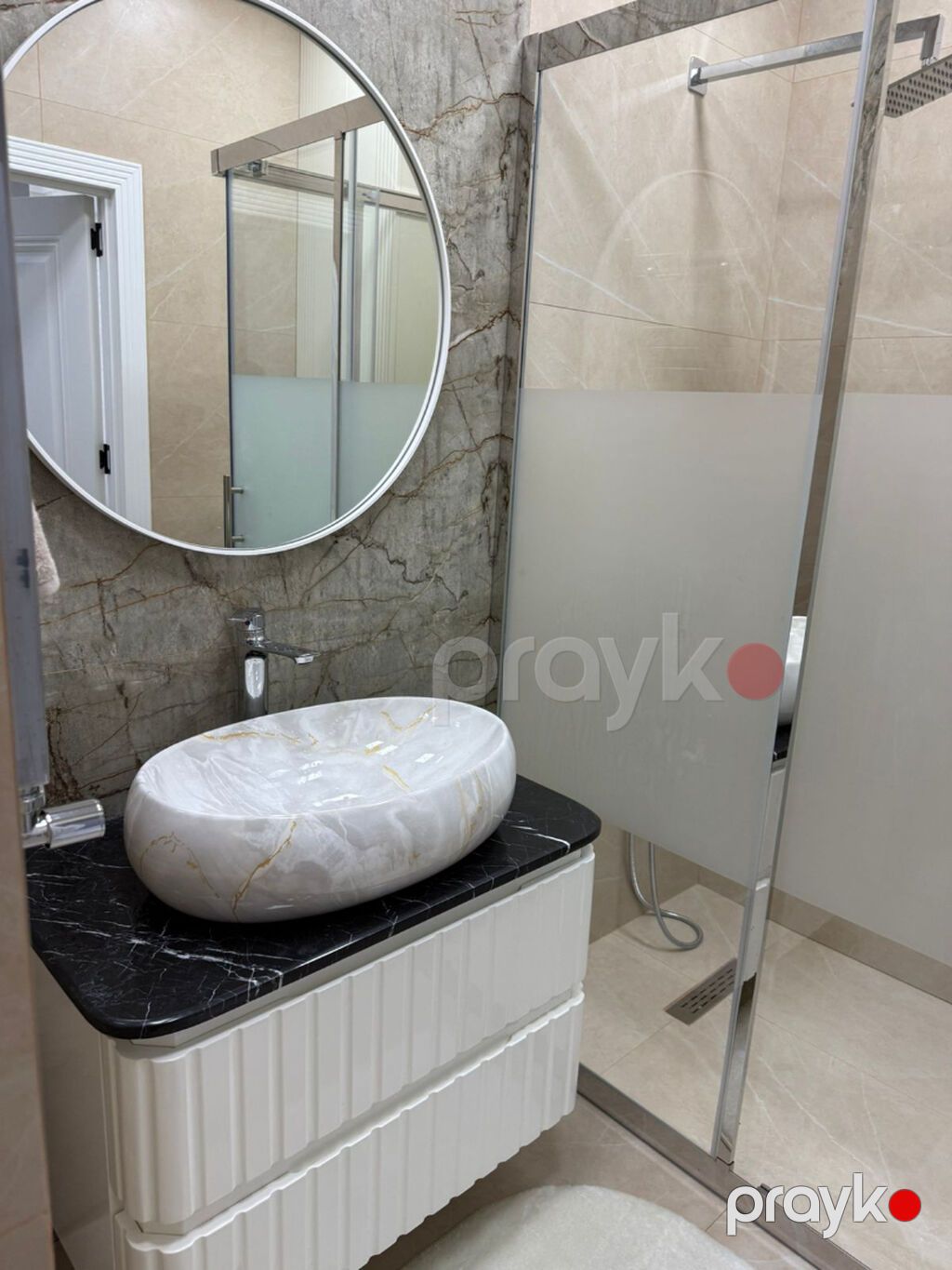 Ağ Şəhərdə 2 otaqlı mənzil kirayə verilir Sahə: 70 m² Mərtəbə: 7-ci — Mənzil, Bakı (7)
