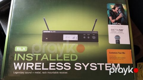 Shure BLX Installed Wireless System – BLX4R qəbuledici + Beta 58A — Lənkəran