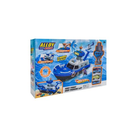 Oyuncaq gəmi Hot Wheels GN82826, mavi, 3+ yaş, plastik - Piramida10419 — Bakı