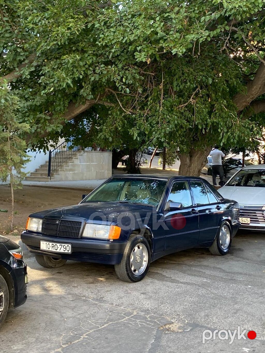 Mercedes-Benz 190 (W201): 2.3 l 1993 il Sedan 10-RO-790 — Avtomobillər, Qusar (3)