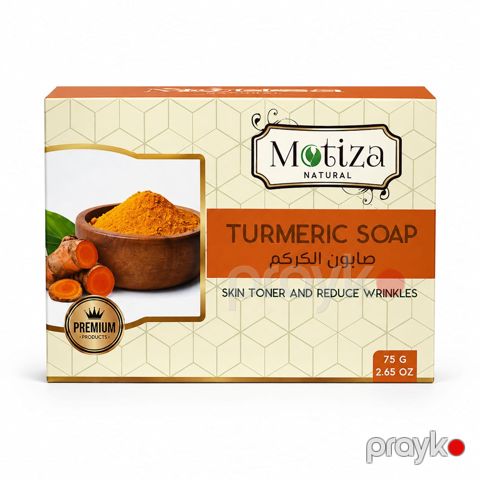 Tualet sabunu Motiza Natural Turmeric 75 q — Bakı