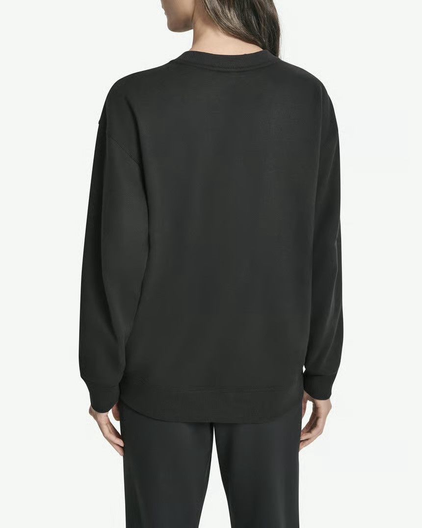 Qadınlar üçün poluver Dkny, qara, pambıq, ölçü S — Bakı (4)